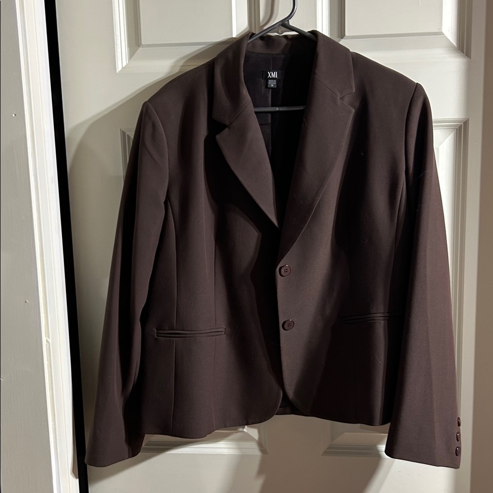 XMI Women's Brown Blazer